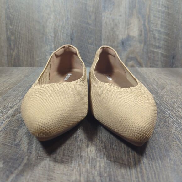 Vivaia Aria Women’s EU 41.5 US 10 Pointed Toe Ballet Flats Nutmeg Slip On Shoes - Picture 3 of 13